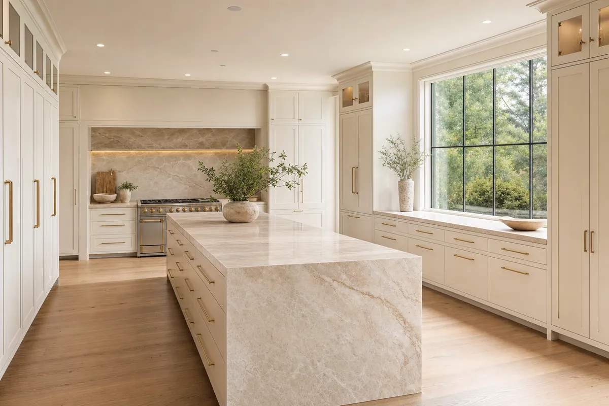 Luxury Kitchen Remodel by Dream Homes Remodeling in Queens NY